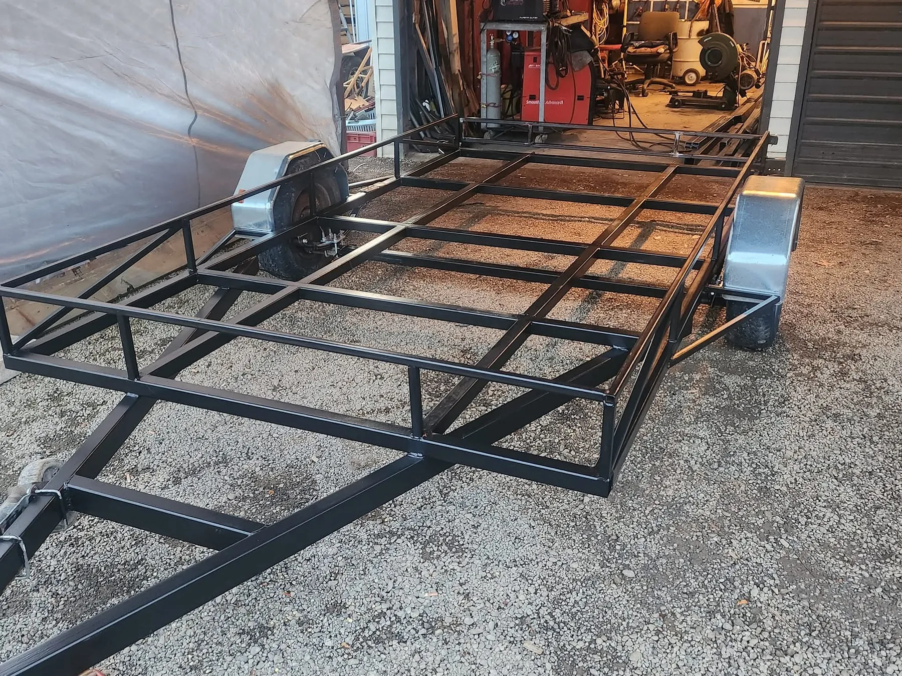 New trailer chassis build