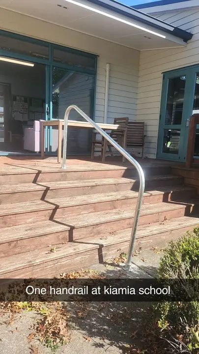 School handrail
